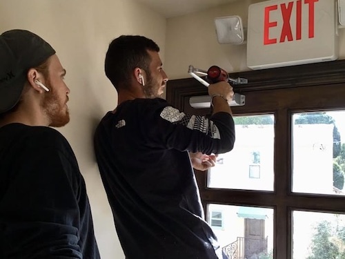 Teamwork-Door-closer-installation-los angeles ca locksmith