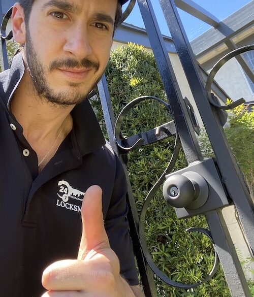 lock rekeying on gate