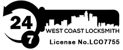West Coast Locksmith logo